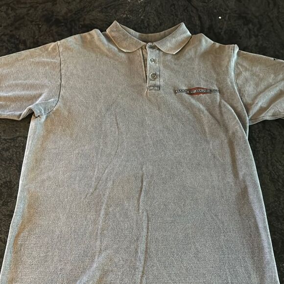 Harley-Davidson Gray Polo Shirt - Picture 3 of 6